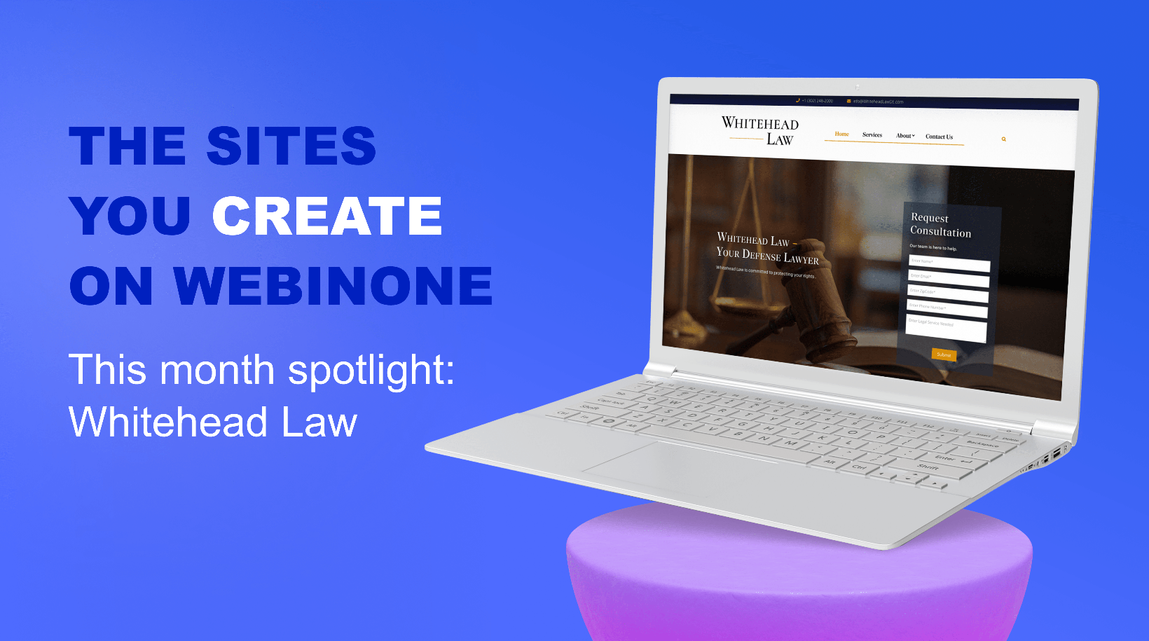 From free template to a fully branded law firm website