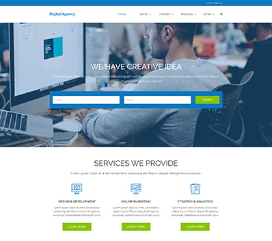 CMS Website Templates