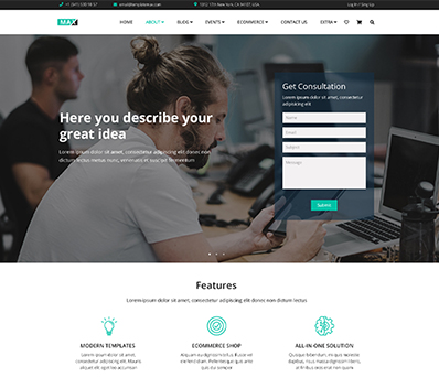 CMS Website Templates