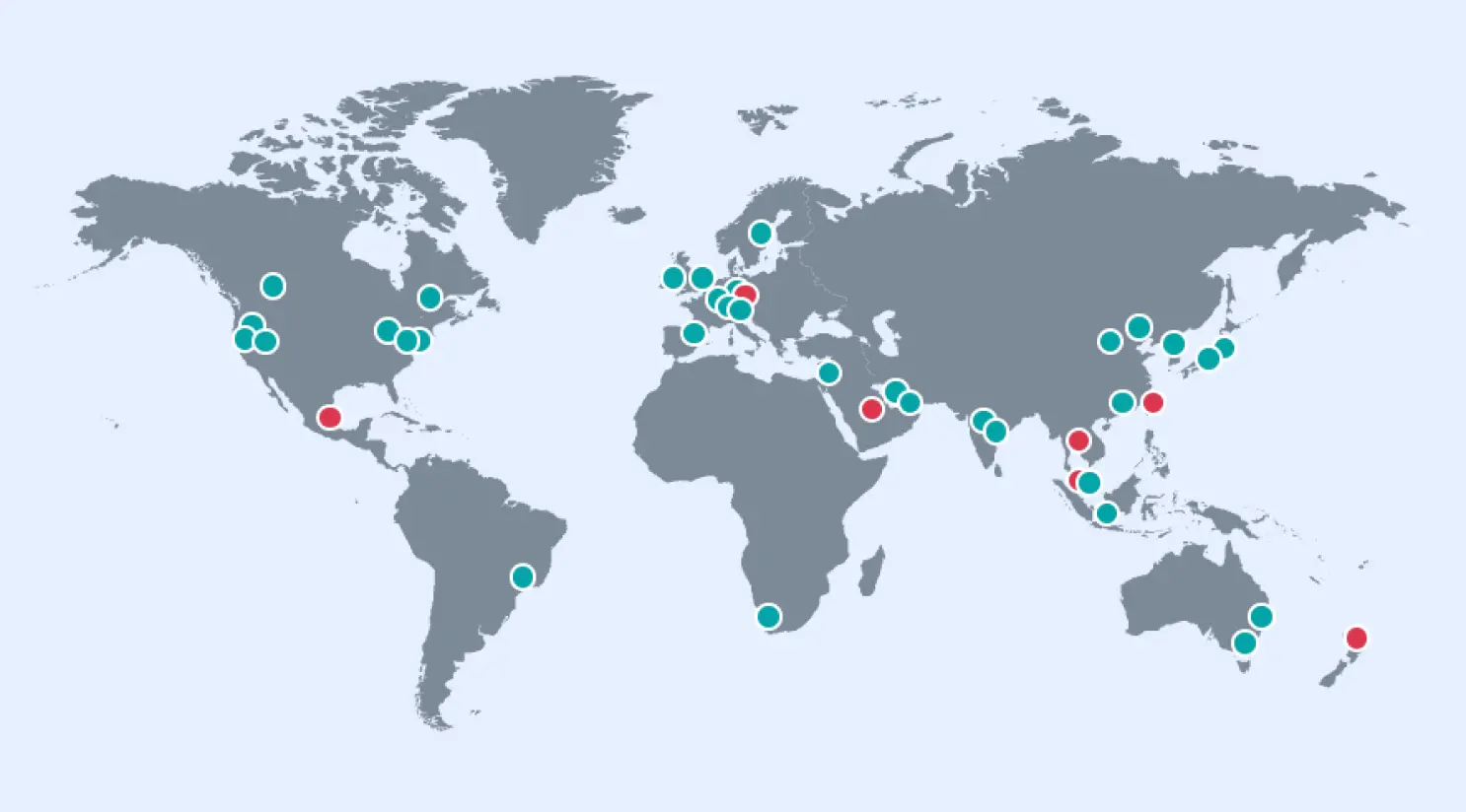 AWS Global Infrastructure Map